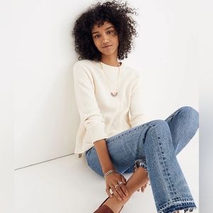 Madewell Patch Pocket Pullover Sweater